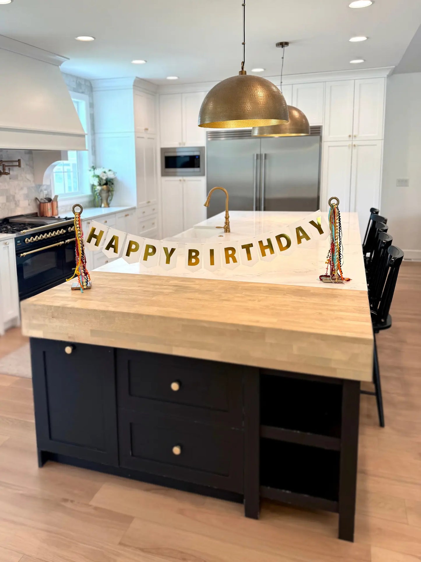 18” Party Post Set - Gold Finish