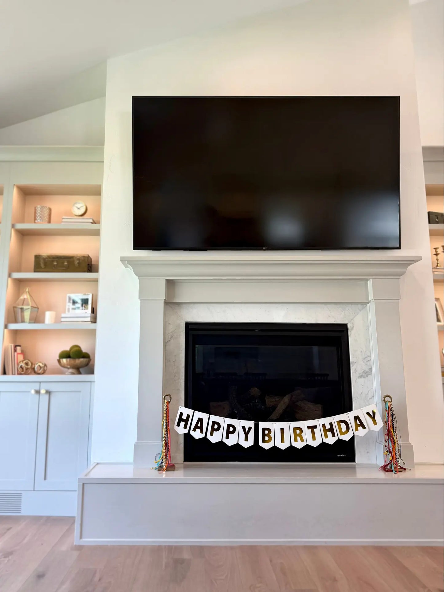 18” Party Post Set - Gold Finish