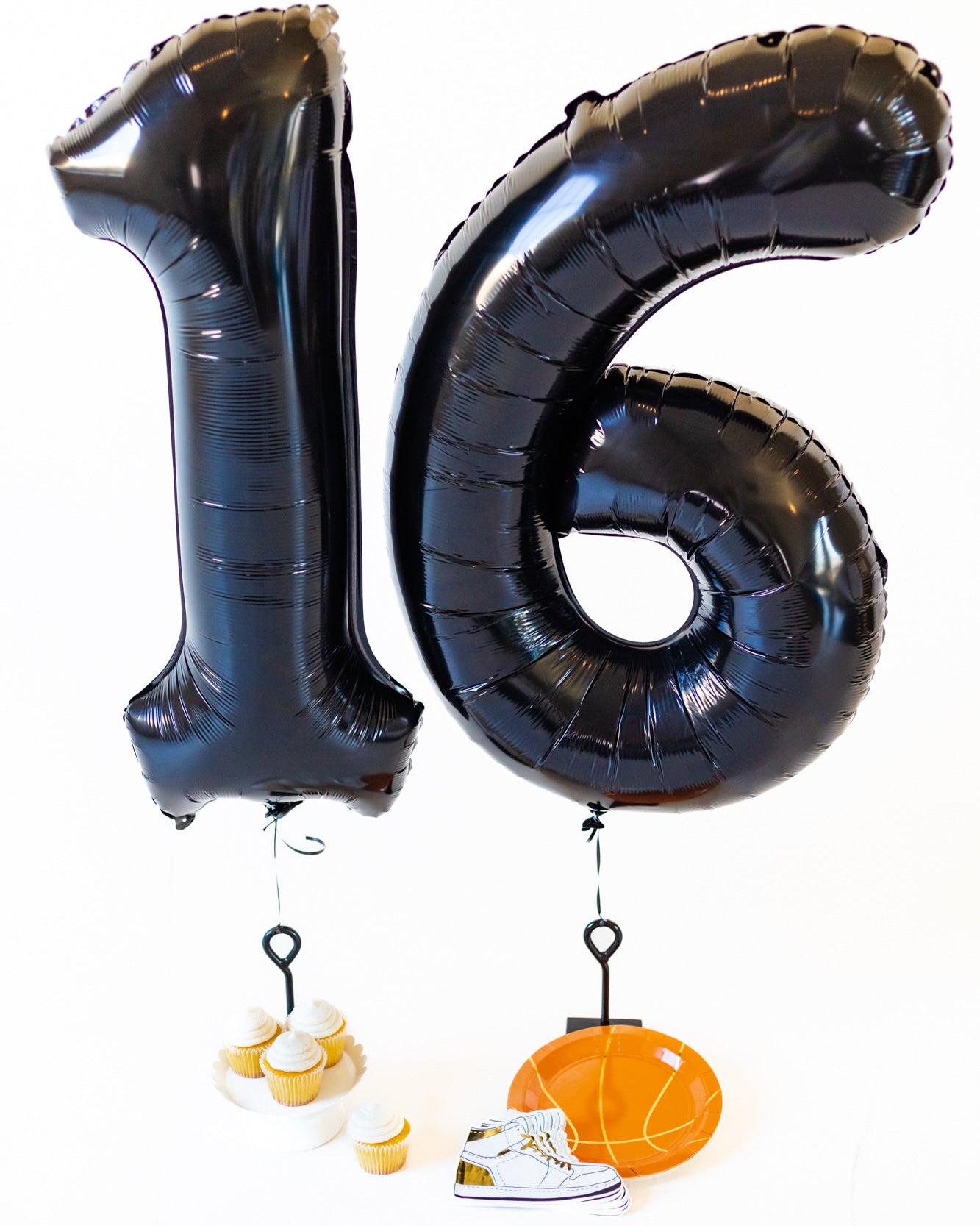 7” Mini Party Post Set - Black Finish