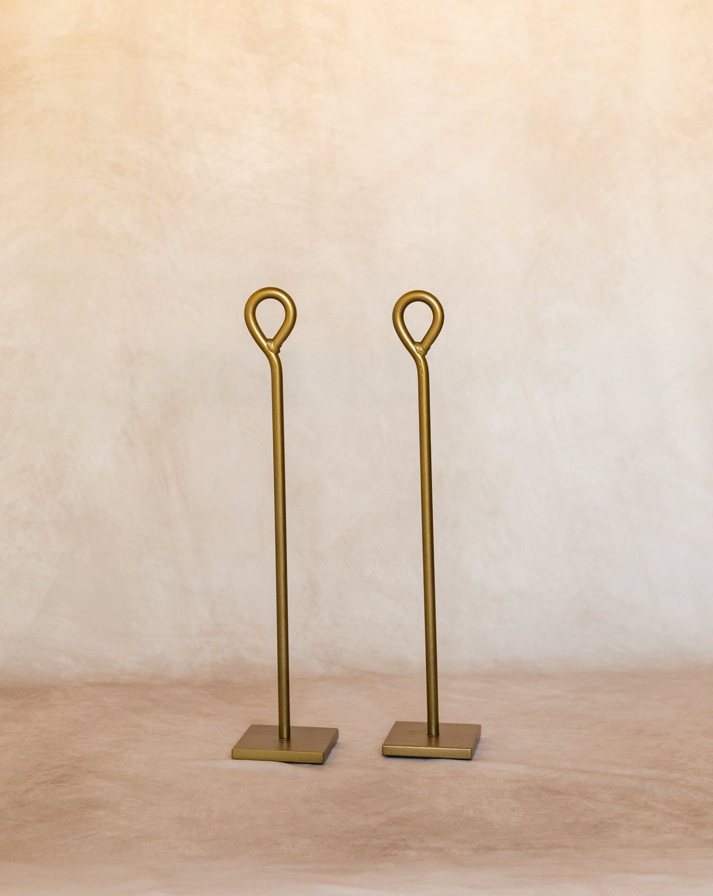 20" Party Post Set - Gold Finish