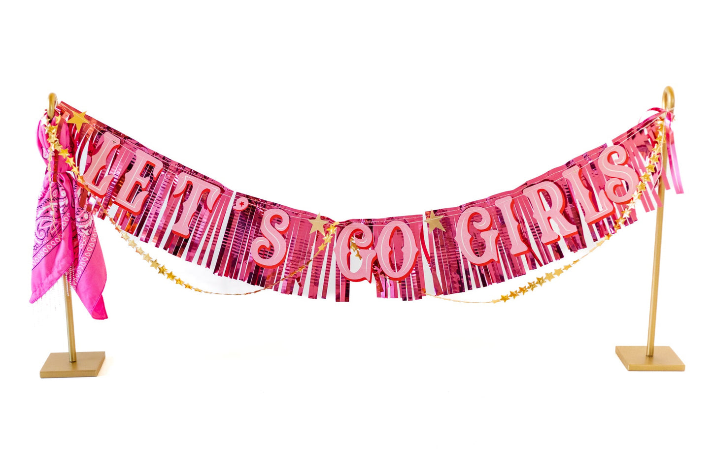 20" Party Post Set - Gold Finish