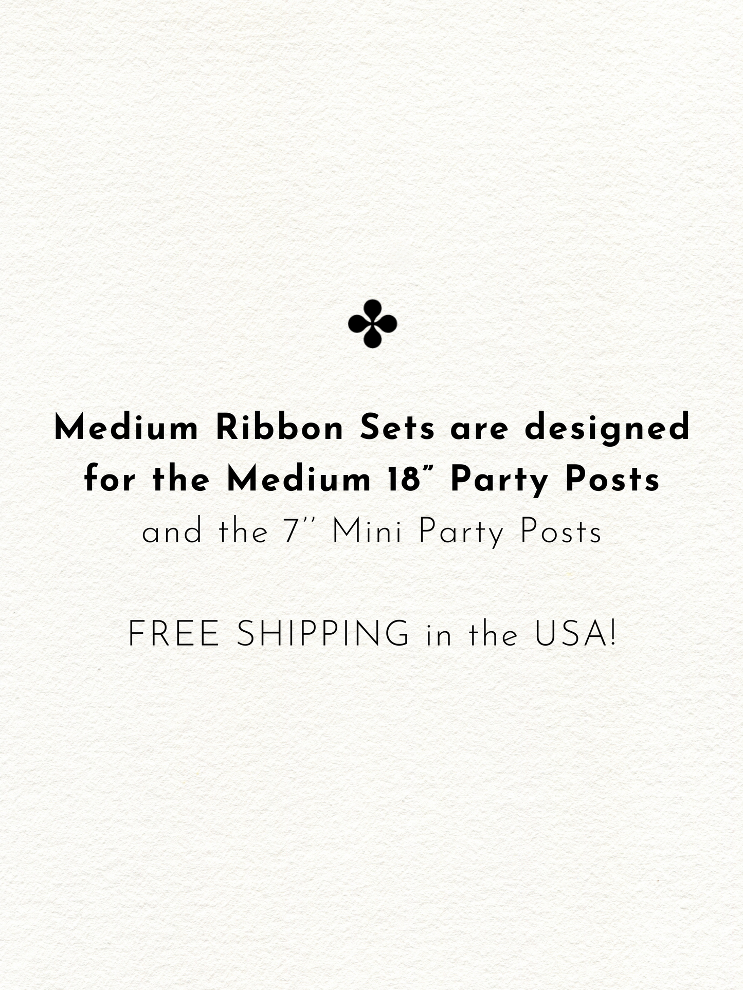 RIBBON SETS (includes 2 sets!)